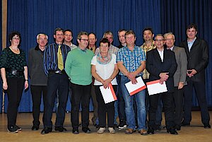 SV Daugendorf ehrt verdiente Mitglieder